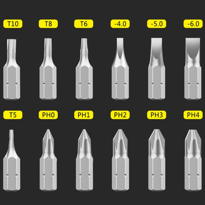 Stand Obeng Ratcheting Magnetik Multifungsi 13 in 1 Bits