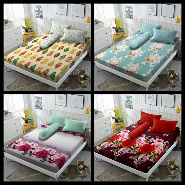 Sprei Sperei Sprai Kintakun Deluxe D'luxe 180 x 200 selip king size nomor 1 180x200cm Makassar