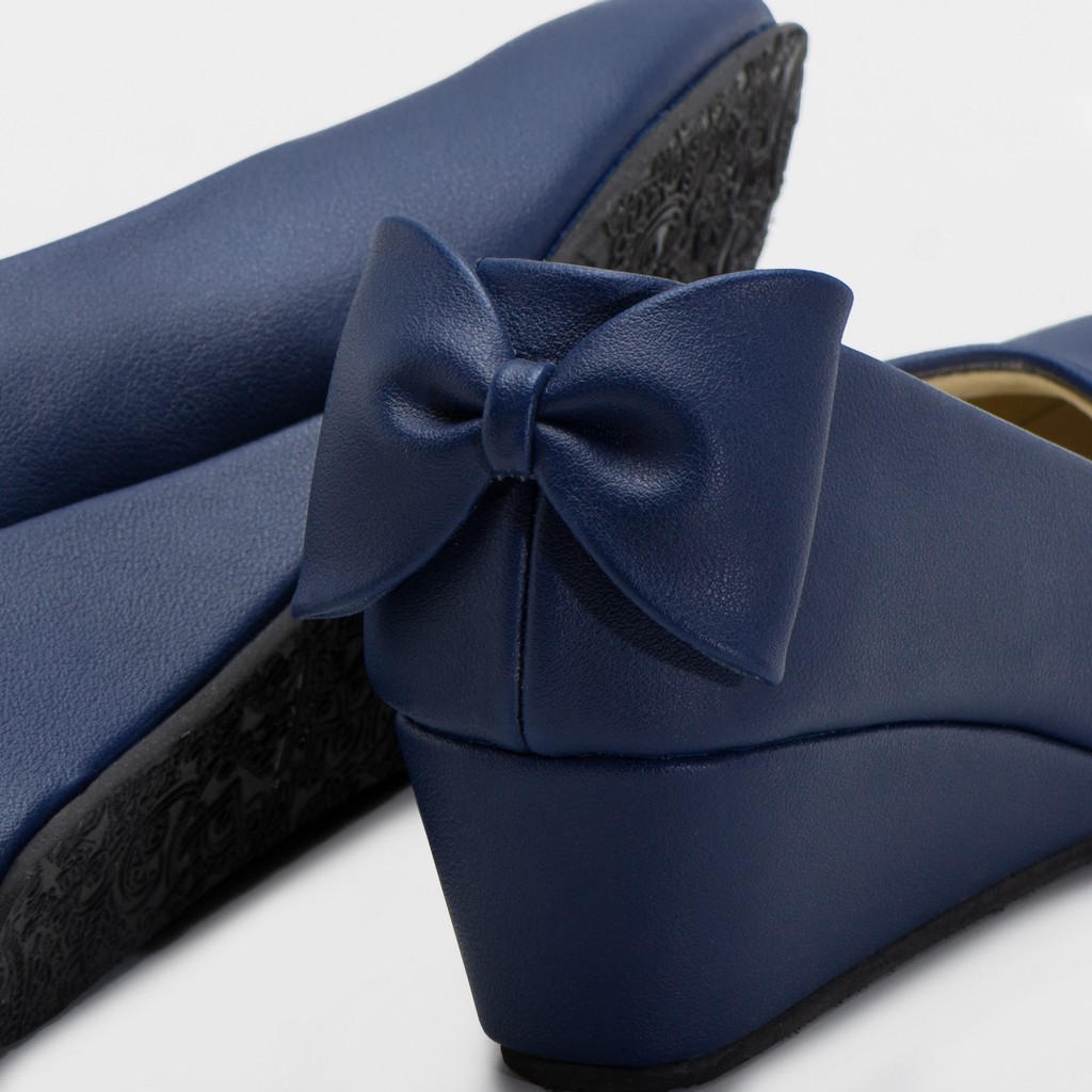 Adorableprojects - Galitzi Mini Wedges Navy - Sendal Wanita-6