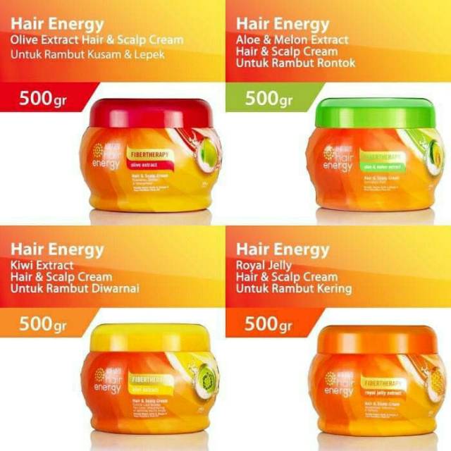 MAKARIZO Hair Energy Fibertherapy Hair &amp; Scalp CREAMBATH 500GR