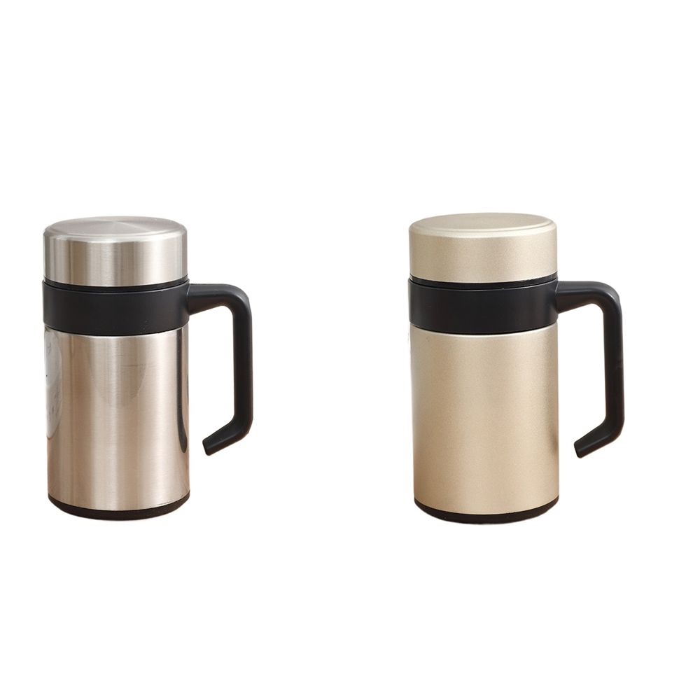 Solighter 500ml Botol Air Vacuum Stainless Steel Thermal Flask Mug Kopi