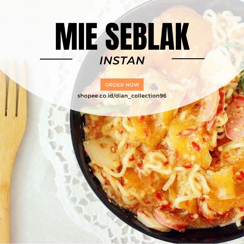 

Mie seblak instan frozen pedas kemasan besar