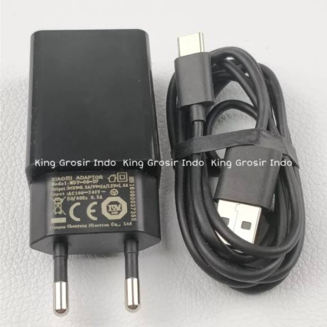 Charger Xiaomi Type C MI5 2A 9V Fast Charging Original 100% Travel Charger Xiao Mi Usb Type C Casan