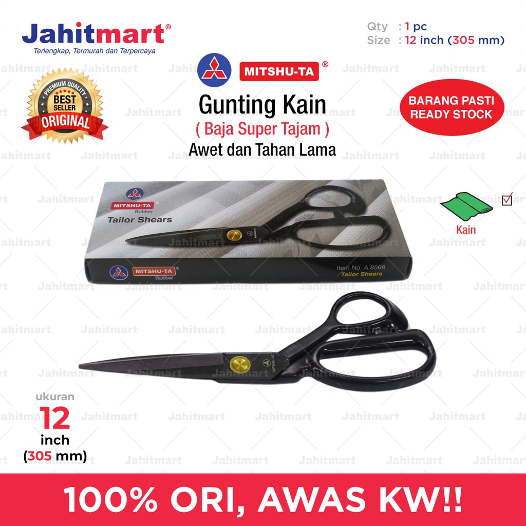 

GUNTING "MITSHU-TA" TAILOR SHEARS 12
