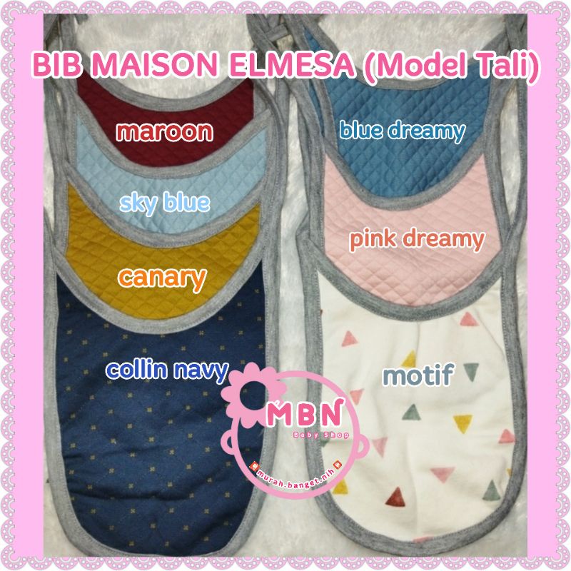 Maison Elmesa Bib Slabber Tatakan Iler Slabber Bulat