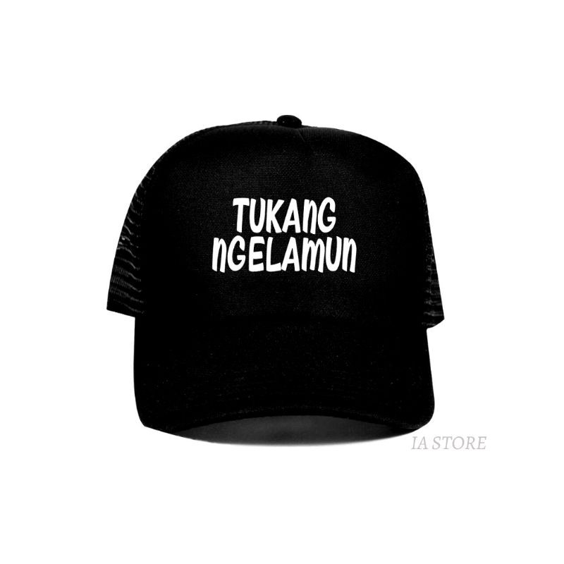 Topi Trucker Custom Tukang Ngelamun