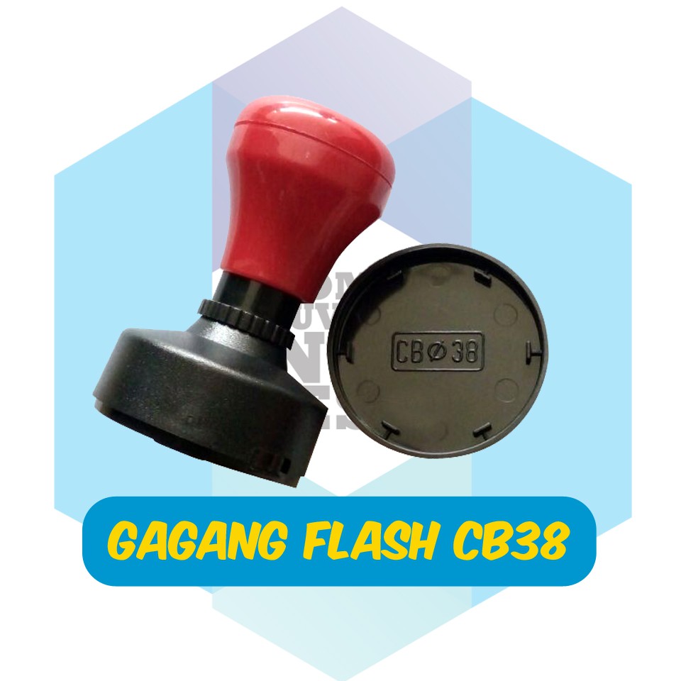 

Gagang stempel flash ukuran diameter 38 mm