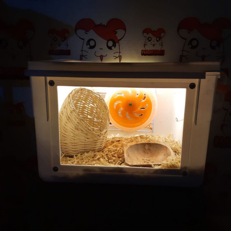 LED LAMPU KANDANG HAMSTER/REPTILE/GERBIL/PETS