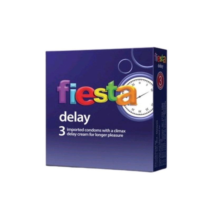 fiesta kondom Delay isi3/fiesta kondom (privasi aman)