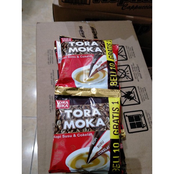 

tora bika moca isi 10pcs.
