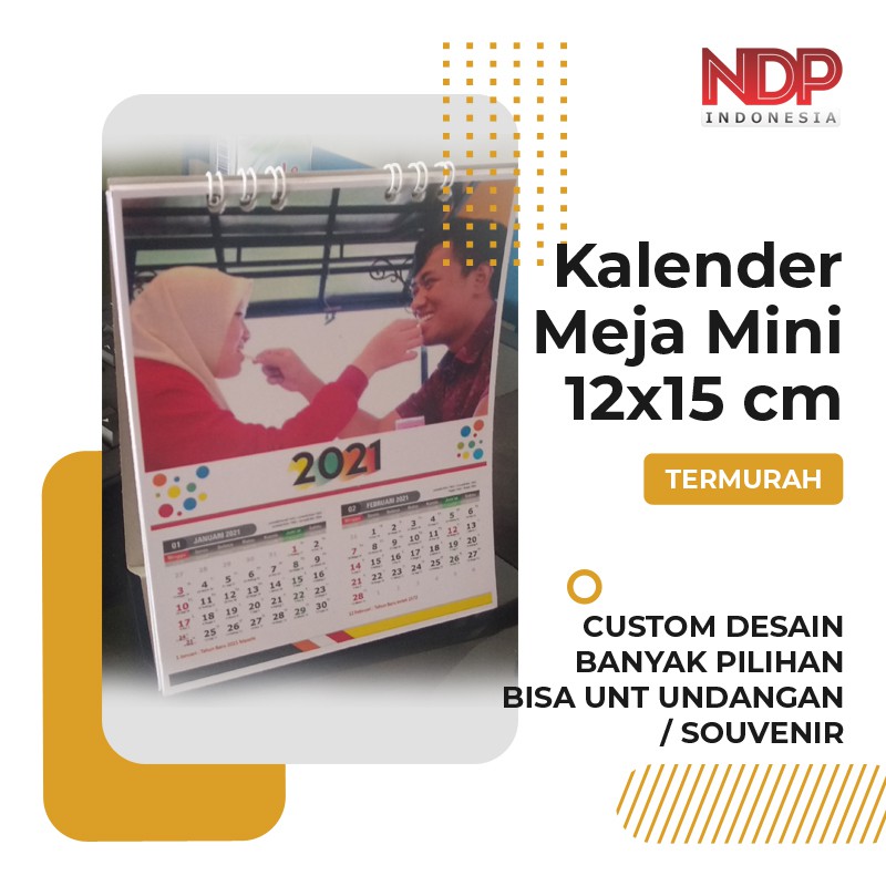 

KALENDER MEJA MINI UNTUK SOUVENIR / UNDANGAN