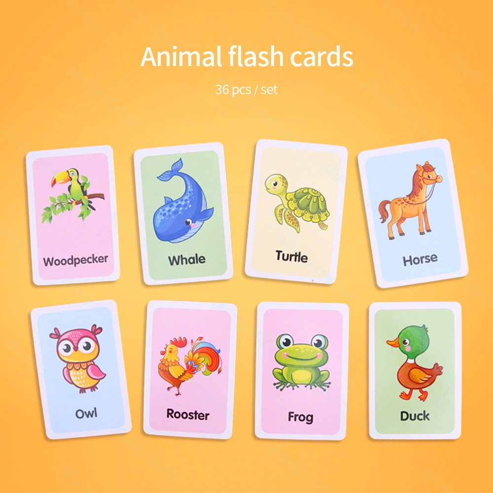 Mumystation Flash Card Edukasi anak / kartu pintar anak English