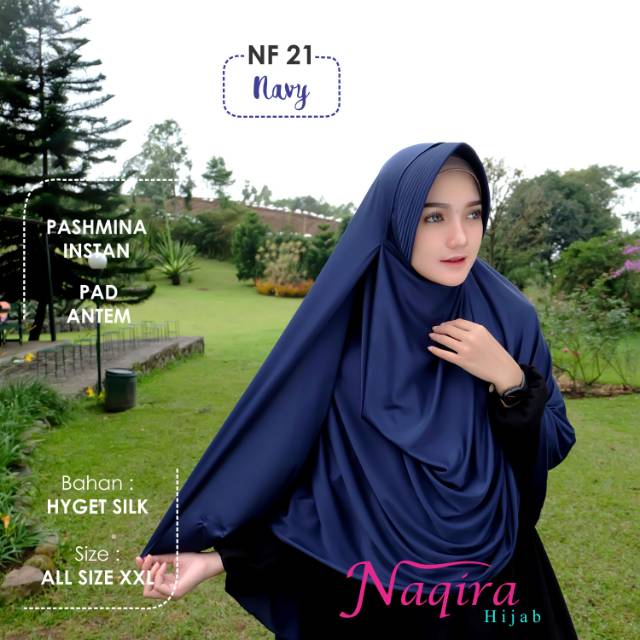 Naqira Hijab NF21 (Navy)