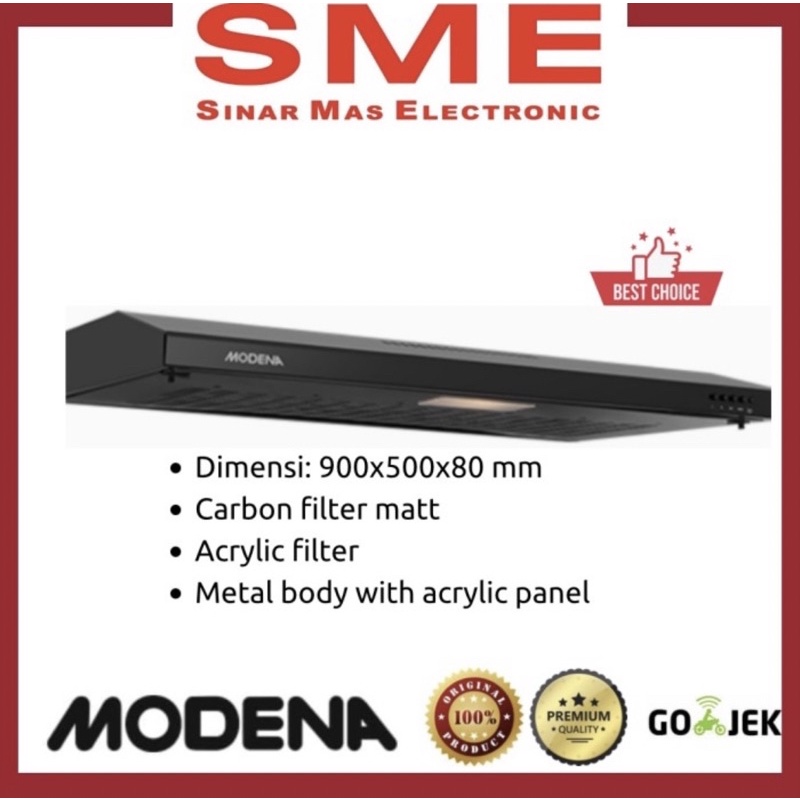 Exhaust Kompor / Penghisap Asap Dapur / Cooker hood MODENA PX9002