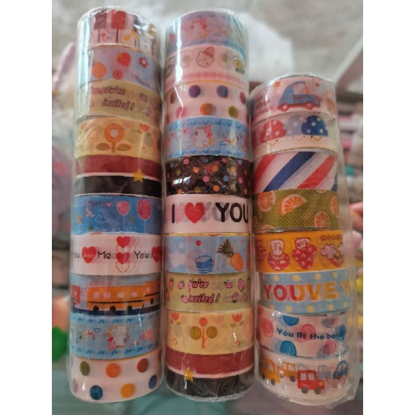 

Selotip Isolasi Motif / gliter