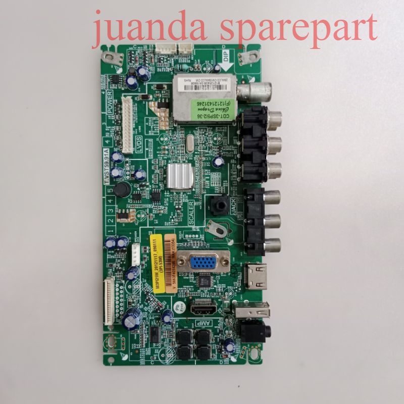 mainboard mb mesin tv led SHARP LC 29LE440M modul tv mobo mesin tv sharp led .