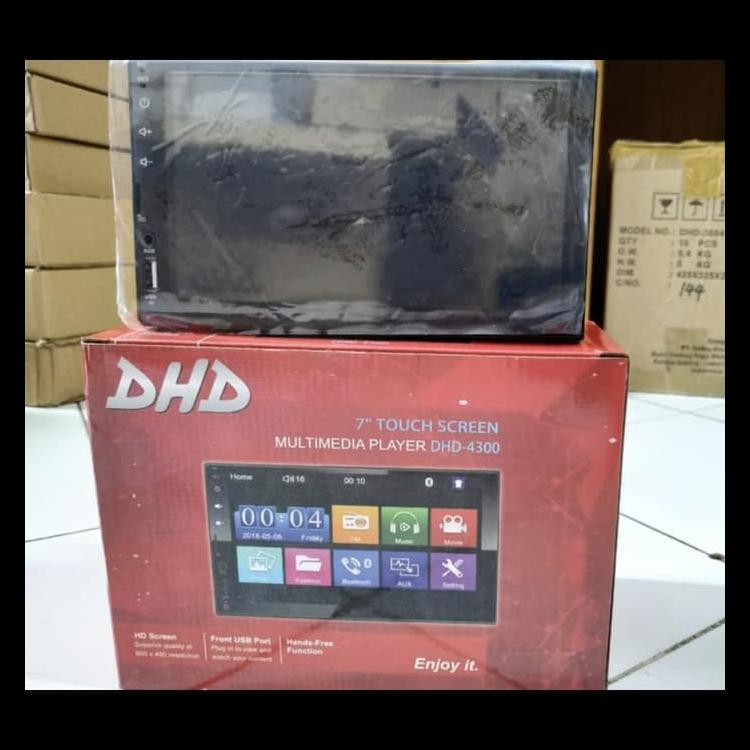 HEAD UNIT DHD-9818 DOUBLE DIN (TAPE MOBIL) KODE 934