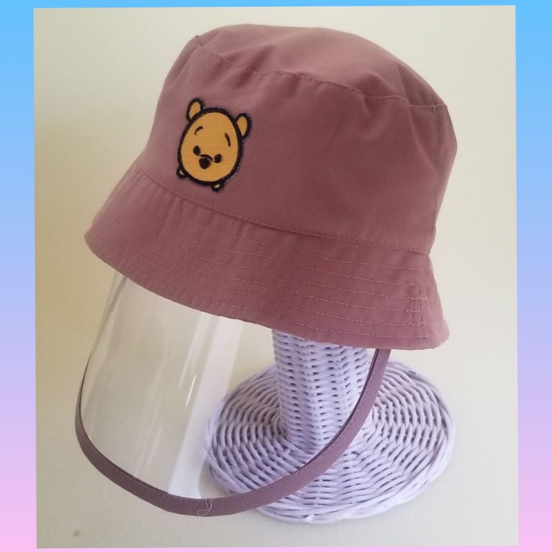 Topi Bucket anak buket dengan pelindung anti virus