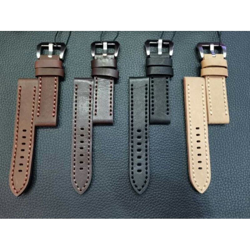 TALI JAM TANGAN KULIT ASLI PRIA / STRAP JAM TANGAN KULIT ANTI ALERGI