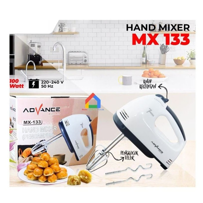 Mixer Kue Hand Mixer Advance 7 Kecepatan