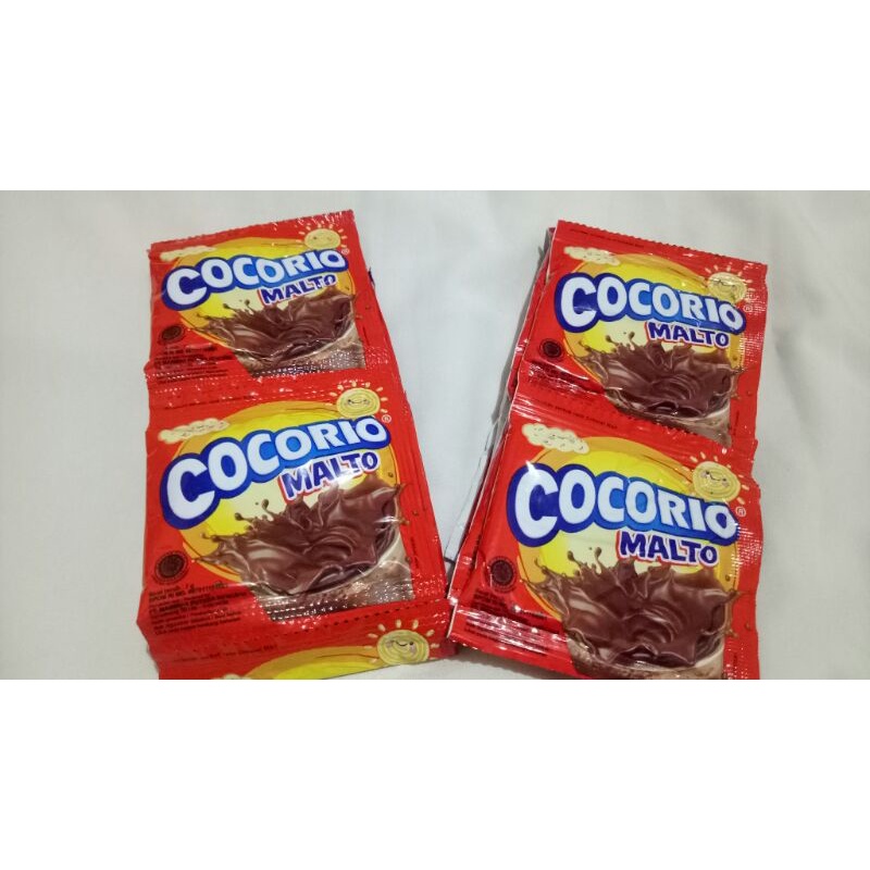 Bubuk Minuman Cocorio Chocolate Malto 10 Sachet
