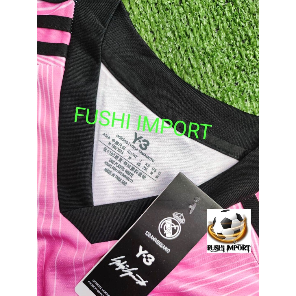 Jersey Baju Bola Madrid Kiper Goalkeeper Special PINK 2022 Grade Ori