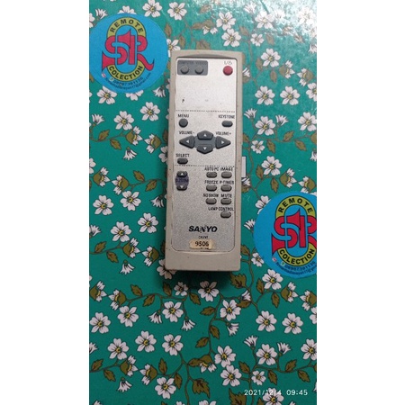 Remote proyektor sanyo