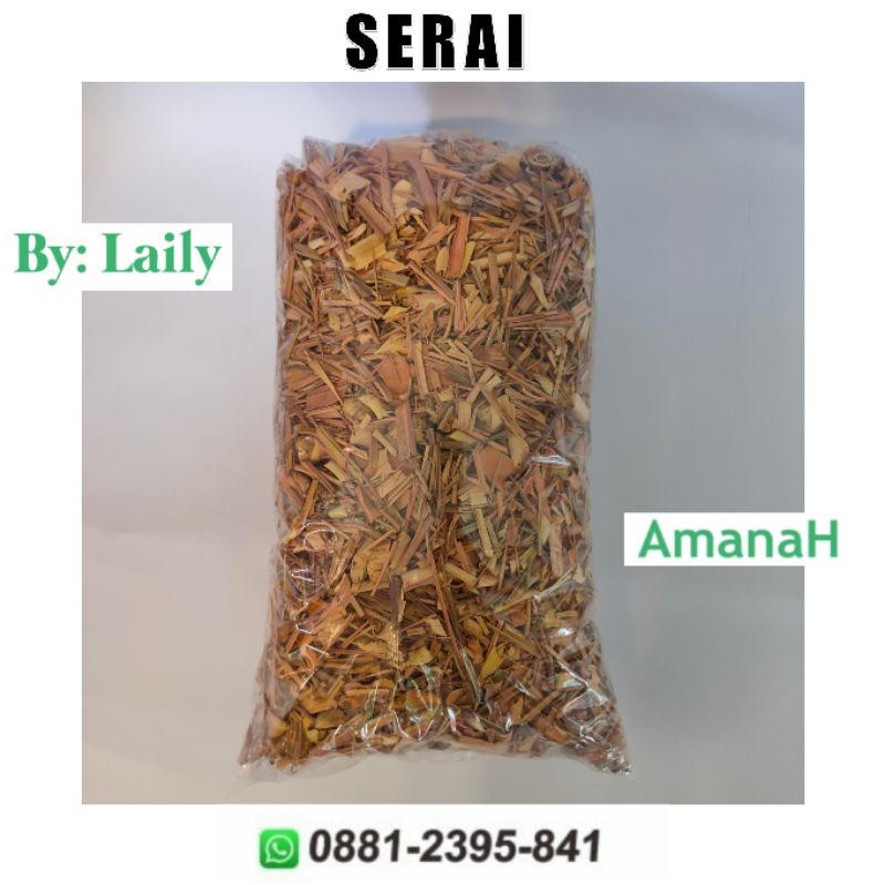

Serai Kering Rajang/Sereh Kering 1 Kg