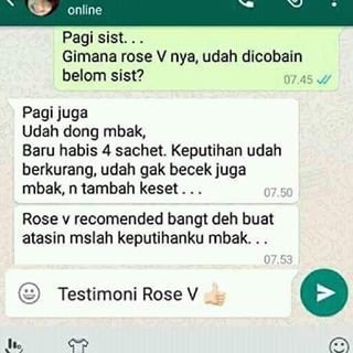 Rose-v Nasa obat keputihan obat nyeri haid dan merawat mis v dari dalam