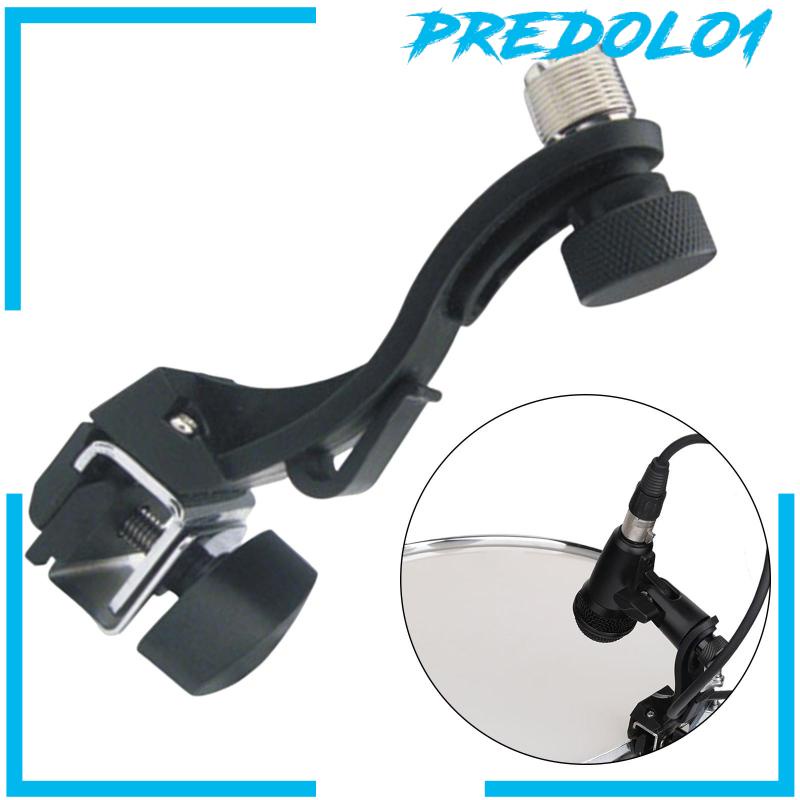 Drum Mic Clamp Clip On Drum Rim Adjustable Mount for Microphone Accessories