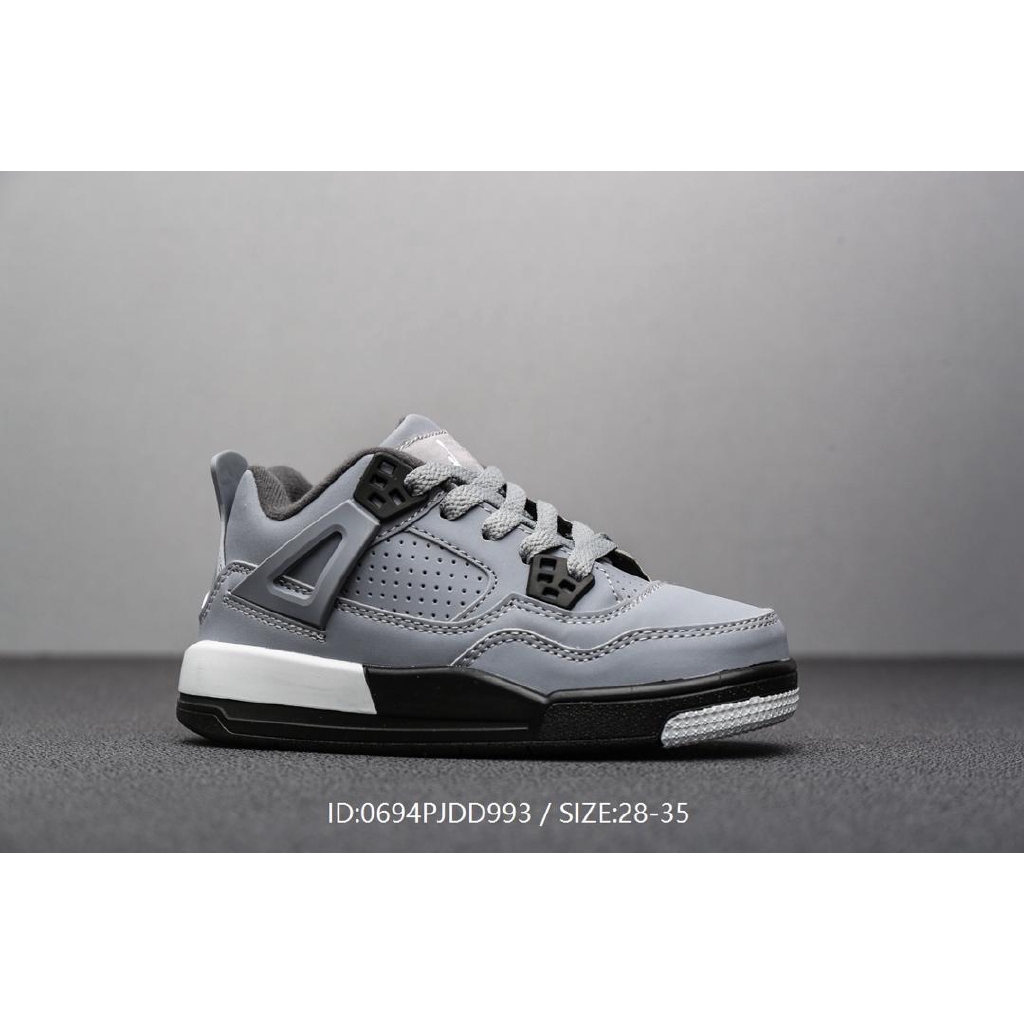black jordan 4 kids