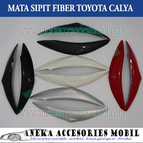 EYELID | EYE LID | MATA SIPIT | MATA CIPIT | ALIS LAMPU DEPAN FIBER TOYOTA CALYA- AKSESORIS EKSTER -