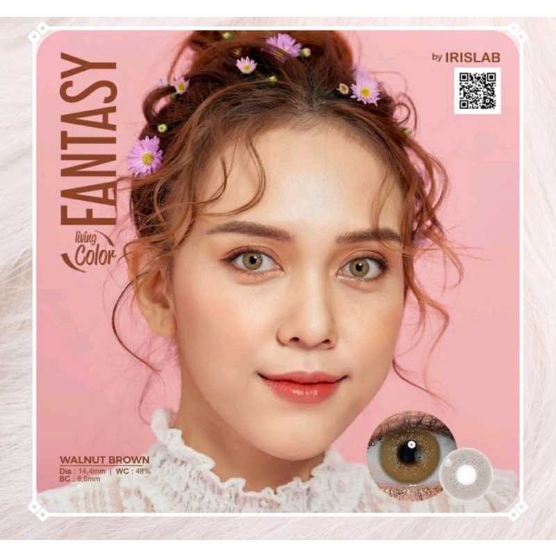 NEW ARRIVAL LIVING COLOR SOFTLENS OKTOBER 2021DIAMETER : 14,4 mmWATER : 48 %
B.CURVE : 8,6 mm