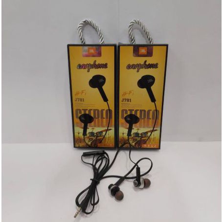 Headset Earphone J781 Hi-Fi Stereo Earphone