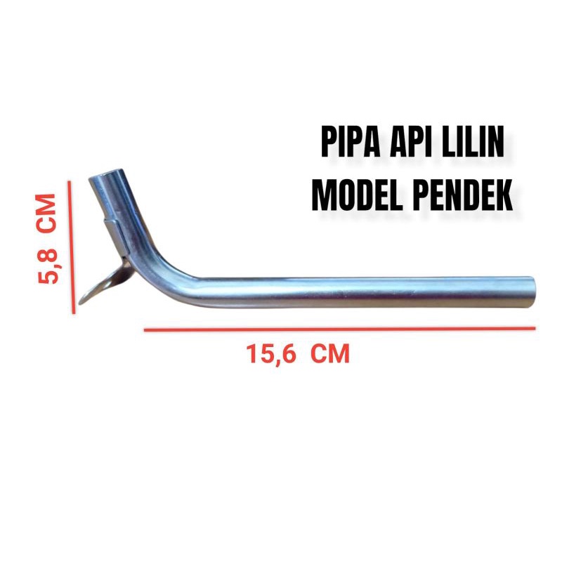 Burner Pipa api Lilin, L  Kuningan kompor RINNAI /rinai