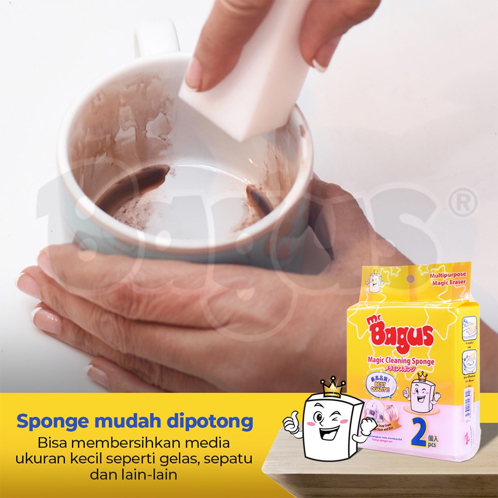 Mr. Bagus Magic Sponge (Spon Ajaib) 2s W-22341