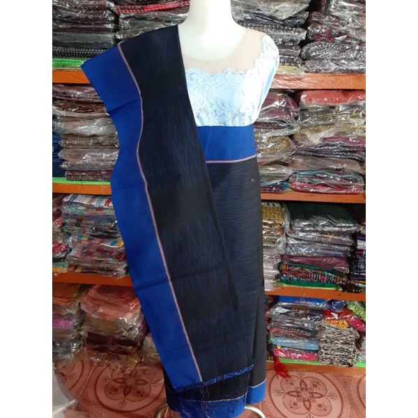 SONGKET SIBOLANG RASTA ASLI SONGKET MANDAR TENUN TANGAN TARUTUNG SONGKET SIBOLANG RASTA BIRU MURAH