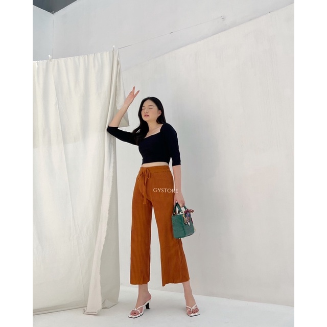 Neira Knit Pants | Celana Knit