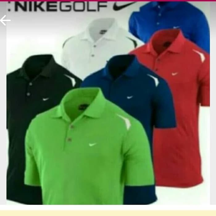 kaos polo tshirt atasan pria nike golf