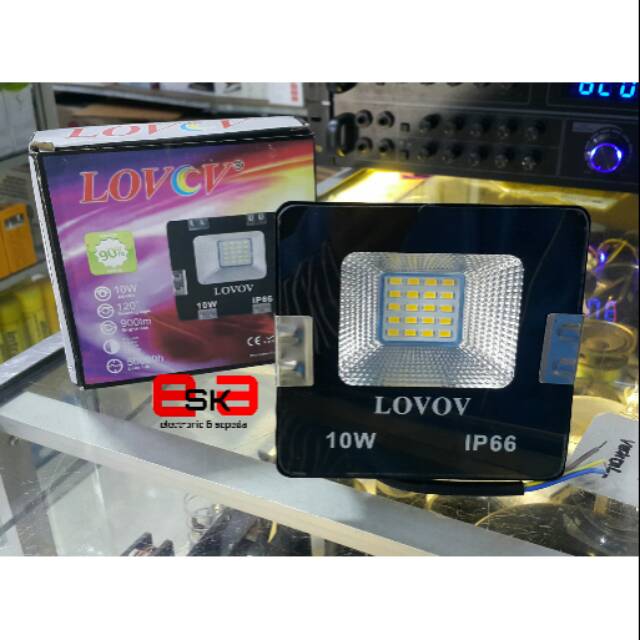 Lampu LED Sorot 10 Watt 220 Volt Warm White