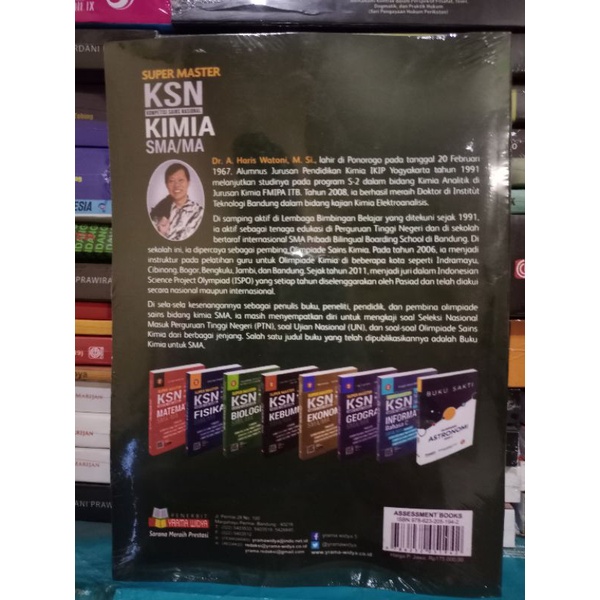 Buku SUPER MASTER KSN KOMPETISI SAINS NASIONAL KIMIA SMA-2