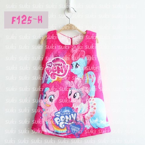 Dress Jacquard Anak Perempuan My Little Pony (F125-H)