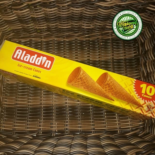 

selongsong es krim cone ice cream aladin 120 gram/10 pcs