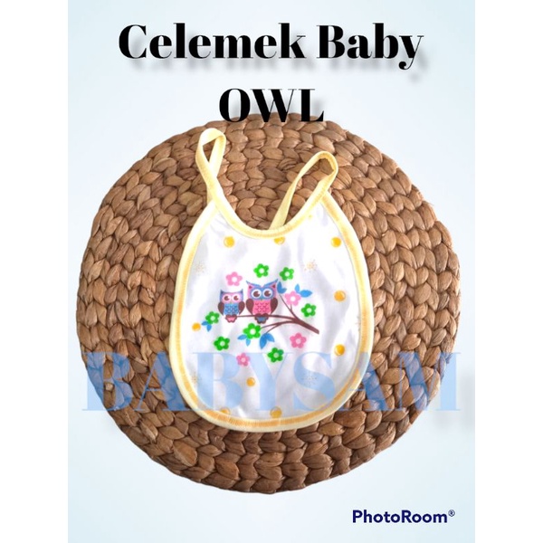 Celemek Bayi Waterproof || Slabber Bayi || Tatakan Iler || Celemek Makan Bayi || Celemek Kain Murah Berkualitas