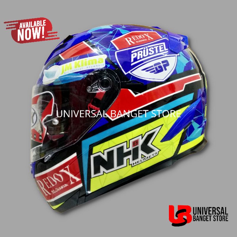 HELM FULL FACE NHK RX9 SPECIAL EDITION JAKUB KORNFEIL LIMITED ORIGINAL DOUBLE VISOR