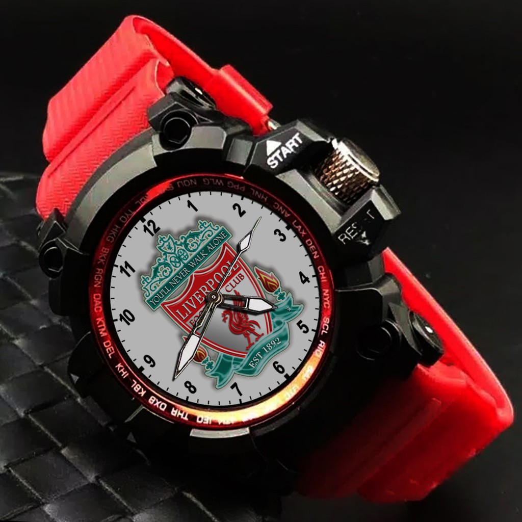 (EXCLUSIVE) JAM TANGAN LIVERPOOL 1 (STRAP WARNA)