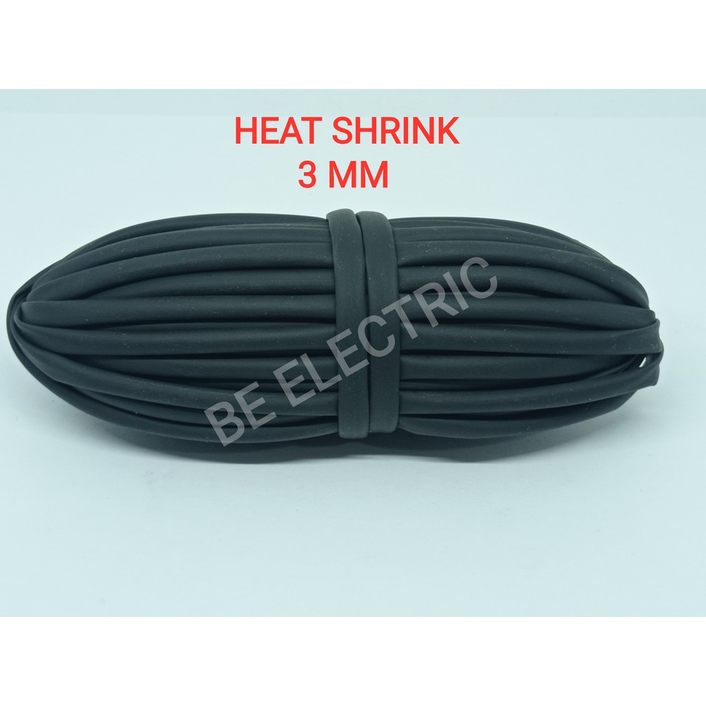 ISOLASI BAKAR HEAT SHRINK SELANG BAKAR 3 MM