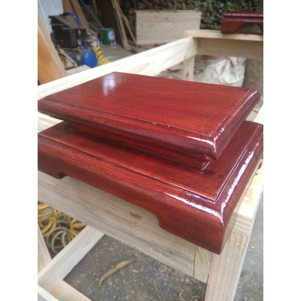 Tatakan bonsai/Tatakan pot bunga