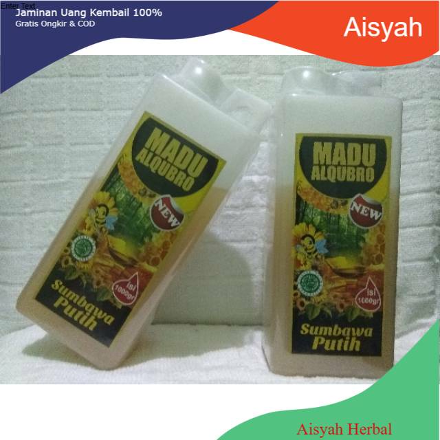 Madu Putih Al Qubro Madu Sumbawa Putih Al Qubro 1 kg Original