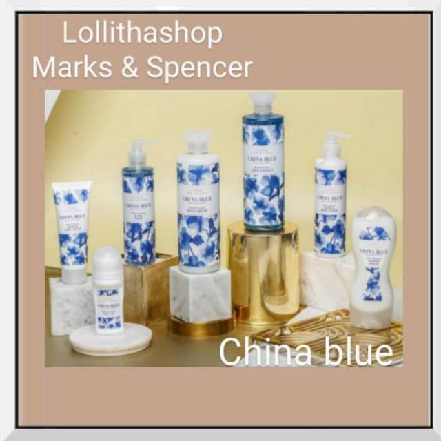 China Blue Marks and Spencer